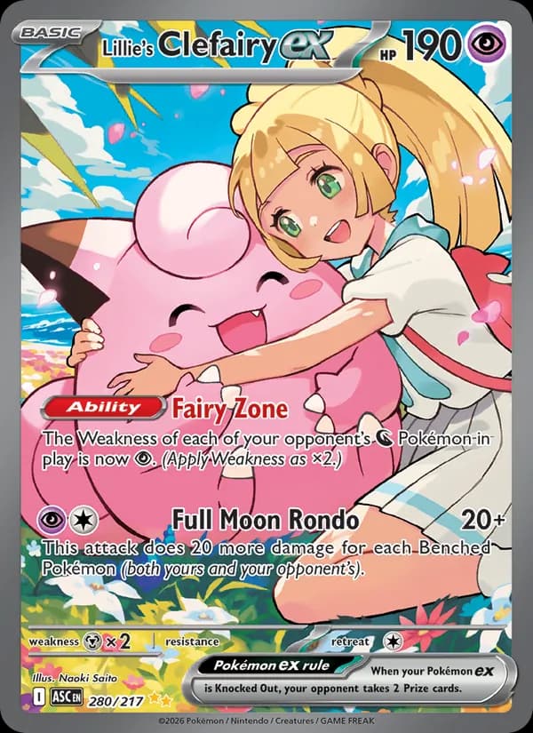 Lillie's Clefairy ex